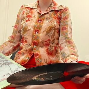 1960s Woodstock Blouse